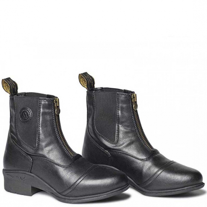 Sztyblety jeździeckie Veganza Zip Black w grupie Buty jeździeckie / Sztyblety jeździeckie przy Equinest (01081Sv_r)