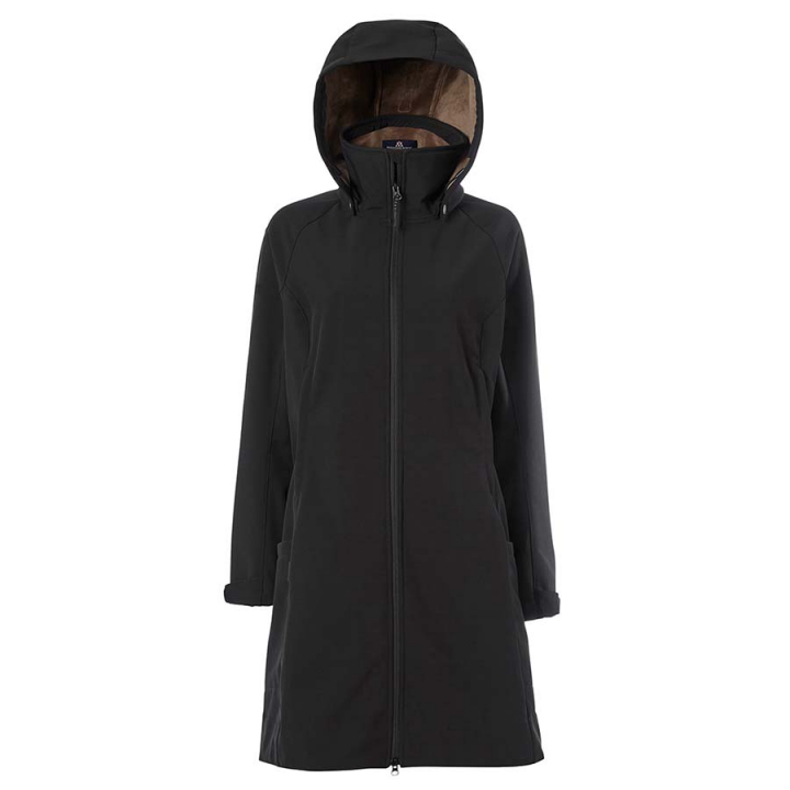 Kurtka jeździecka Stella Softshell Parka Czarna w grupie Odzież jeździecka / Płaszcze i kurtki / Płaszcze jeździeckie przy Equinest (03325_S_r)