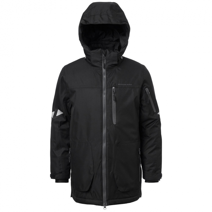 Kurtka Jeździecka Origo Parka Jr Black w grupie Odzież jeździecka / Płaszcze i kurtki / Płaszcze jeździeckie przy Equinest (03384Sv_r)
