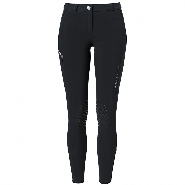 Zimowe Bryczesy Bond Softshell Czarne w grupie Odzież jeździecka / Bryczesy jeździeckie / Spodnie jeździeckie zimowe i termiczne przy Equinest (05327Sv_r)