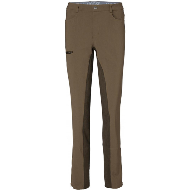 Bryczesy męskie Baldur Jodhpurs Full Grip Taupe w grupie Odzież jeździecka / Bryczesy / Bryczesy przy Equinest (05377090TAU_r)