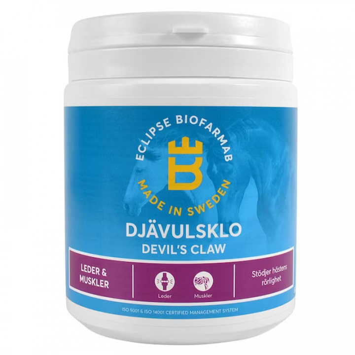 Proszek z pazurem diabła 600g w grupie Suplementy / Suplementy dla koni / Mięśnie przy Equinest (0545-600G)