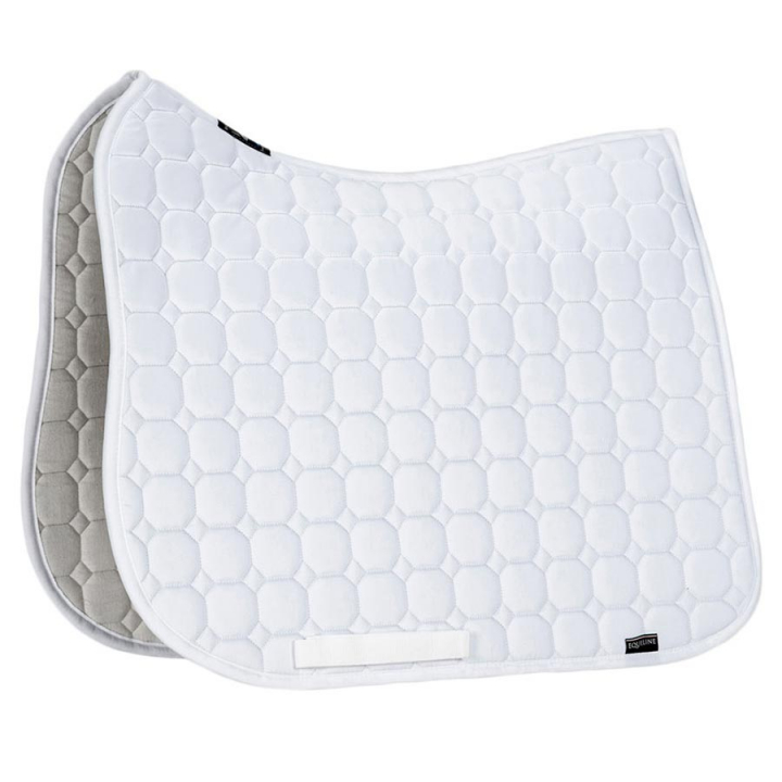 Czaprak ujeżdżeniowy Octagon Biały w grupie Akcesoria dla koni / Czaprak / Czaprak ujeżdżeniowy przy Equinest (0720010Vi_r)