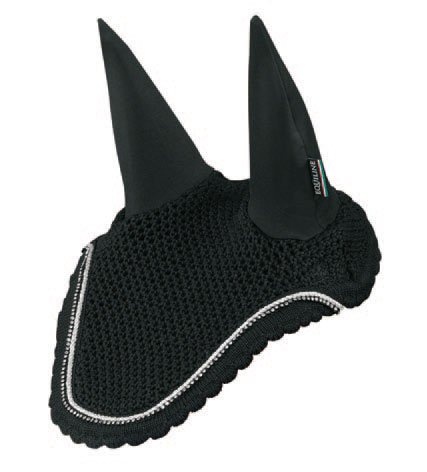 Nauszniki przeciw owadom Rio Black w grupie Akcesoria dla koni / Nauszniki dla konia przy Equinest (072601070_S_r)