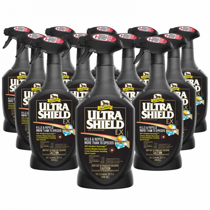 UltraShield Czarna Ochrona przed Muchami 946ml Dwupak w grupie Osłona przeciw owadom / Preparaty przeciw owadom przy Equinest (0984-12P)