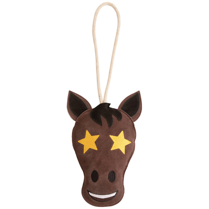 Zabawka dla konia Equimojis The Superstar Ciemny brąz w grupie Stajnia i padok / Zabawki dla koni przy Equinest (100211BR)