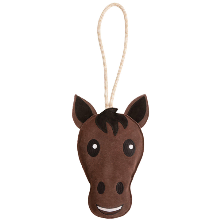 Zabawka dla konia Equimojis The Happy One Ciemny brąz w grupie Stajnia i padok / Zabawki dla koni przy Equinest (100214BR)