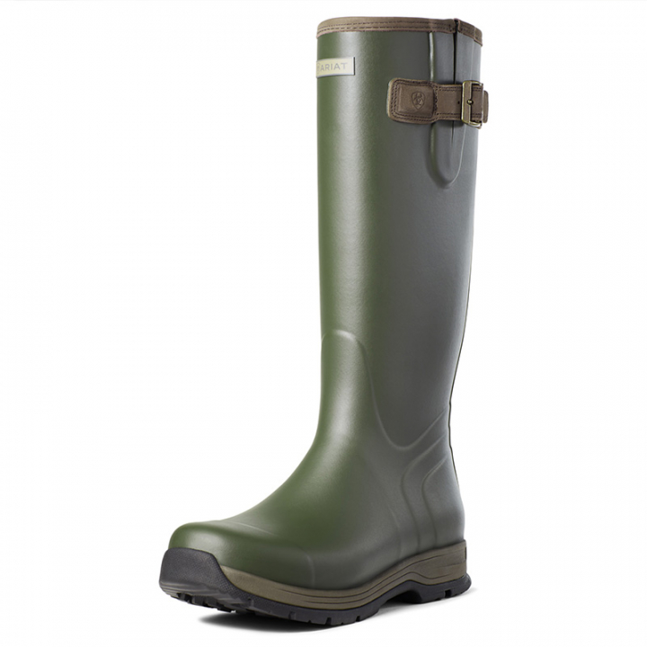 Męskie gumowe buty Burford Zielone w grupie Buty jeździeckie / Buty gumowe i kalosze przy Equinest (10035837Gn_r)