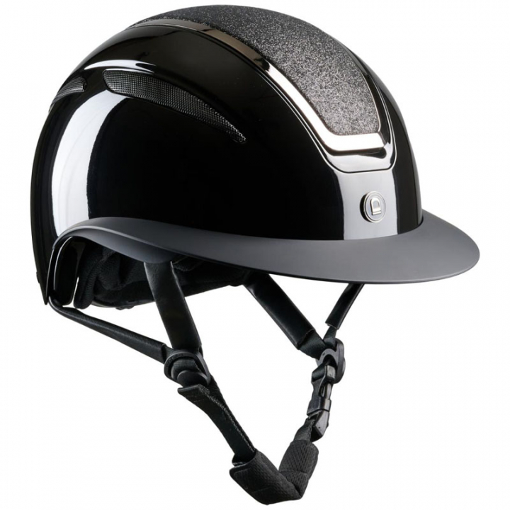 Kask jeździeckie MIPS Guardian Błyszczące Czarne w grupie Sprzęt jeździecki / Kaski jeździeckie / Kaski jeździeckie MIPS przy Equinest (10474200001BA)