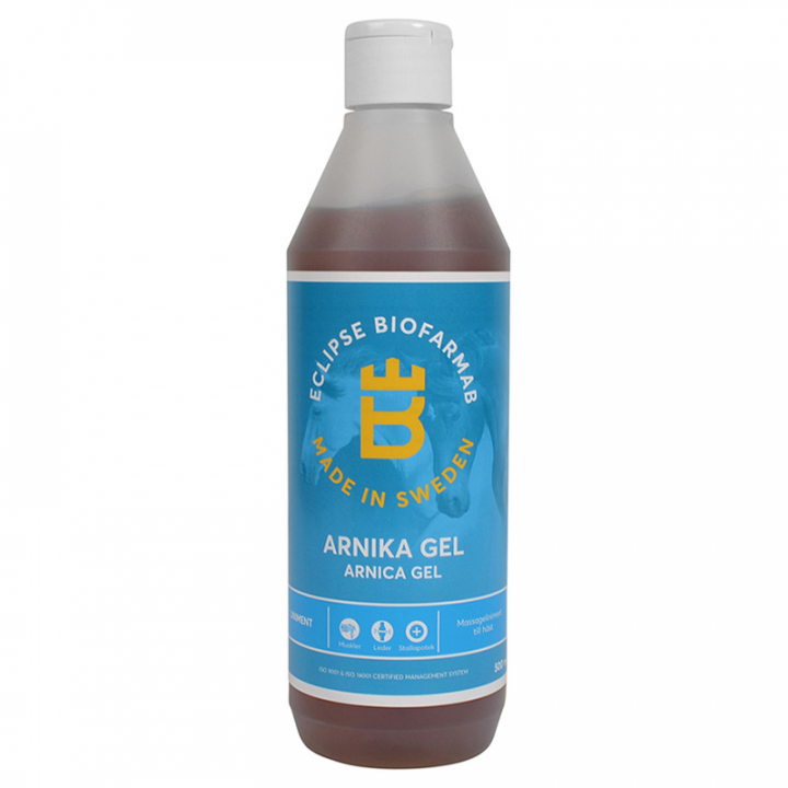 Żel Arnica 0.5L w grupie Pielęgnacja i zdrowie koni / Linimenty i gliny / Arnika przy Equinest (1062)