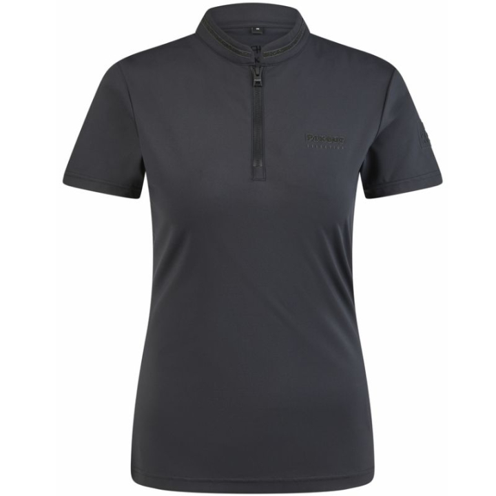 Koszulka Function Zip Selection Czarna w grupie Odzież jeździecka / Bluzki i koszulki / T-shirty przy Equinest (12160028BA_r)