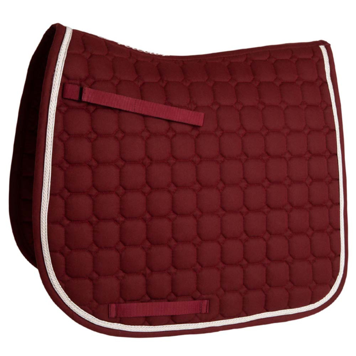 Czaprak ujeżdżeniowy Octagon Quilt Bordowy w grupie Akcesoria dla koni / Czaprak / Czaprak ujeżdżeniowy przy Equinest (132044WN_r)