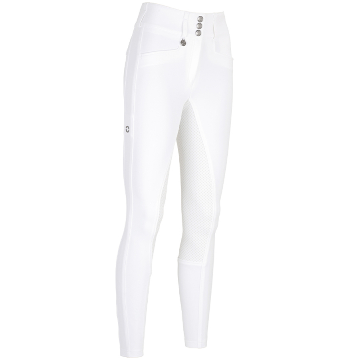Breeches jeździeckie New Candela Grip Full Seat White w grupie Odzież jeździecka / Bryczesy jeździeckie / Bryczesy przy Equinest (143906WH)