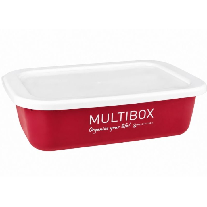 Multibox z pokrywką 3L Czerwony w grupie Stajnia i padok / Wyposażenie stajni / Wiadra przy Equinest (1500987RE)