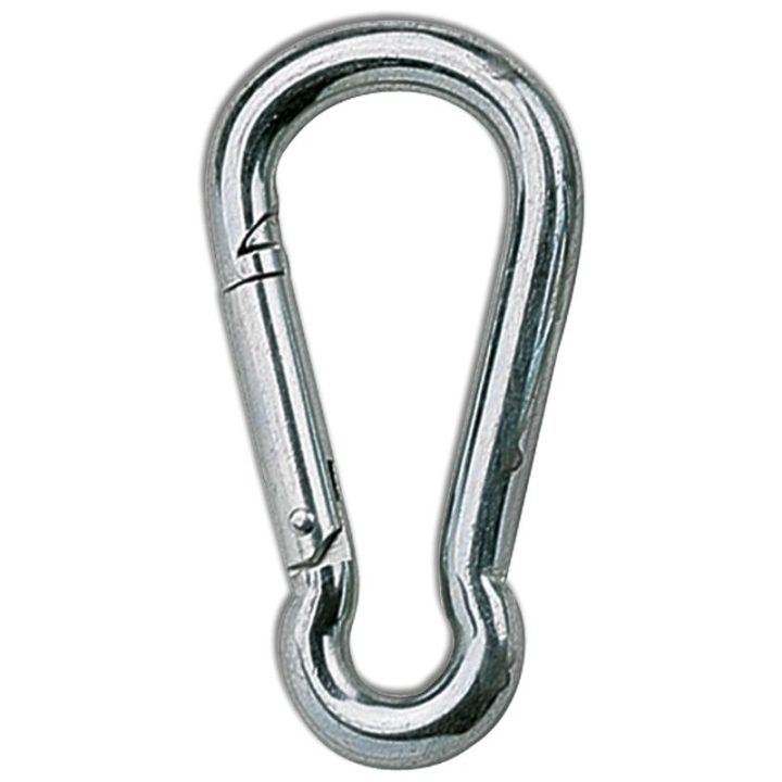 Karabińczyk Carabiner Srebrny w grupie Stajnia i padok / Wyposażenie stajni / Haki i wieszaki przy Equinest (170400SI)
