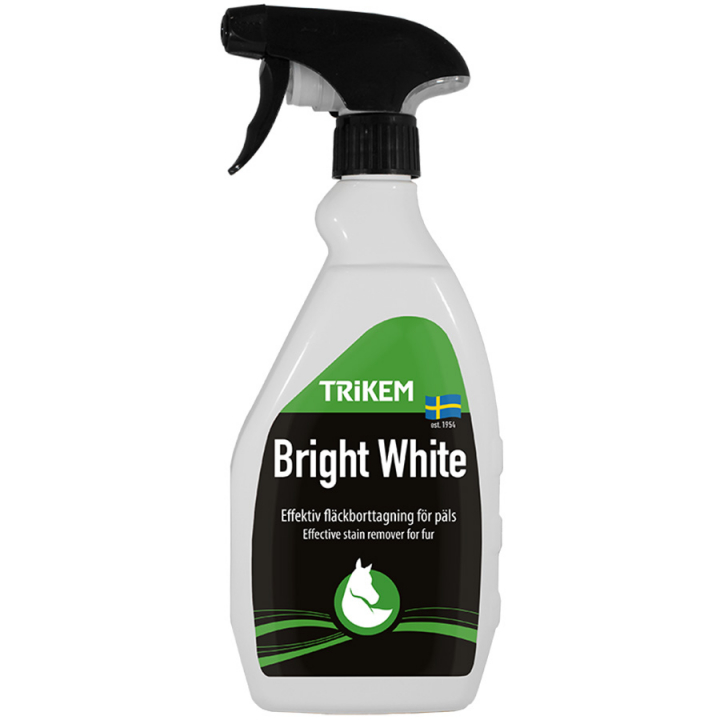 Środek do usuwania plam Bright White 500ml w grupie Pielęgnacja i zdrowie koni / Pielęgnacja sierści / Szampon i odżywka przy Equinest (1730500-500)