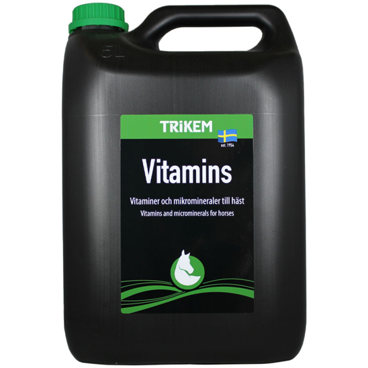 Vitamins Liquid 5000ml w grupie Suplementy / Suplementy dla koni / Witaminy i minerały przy Equinest (178250-5000)