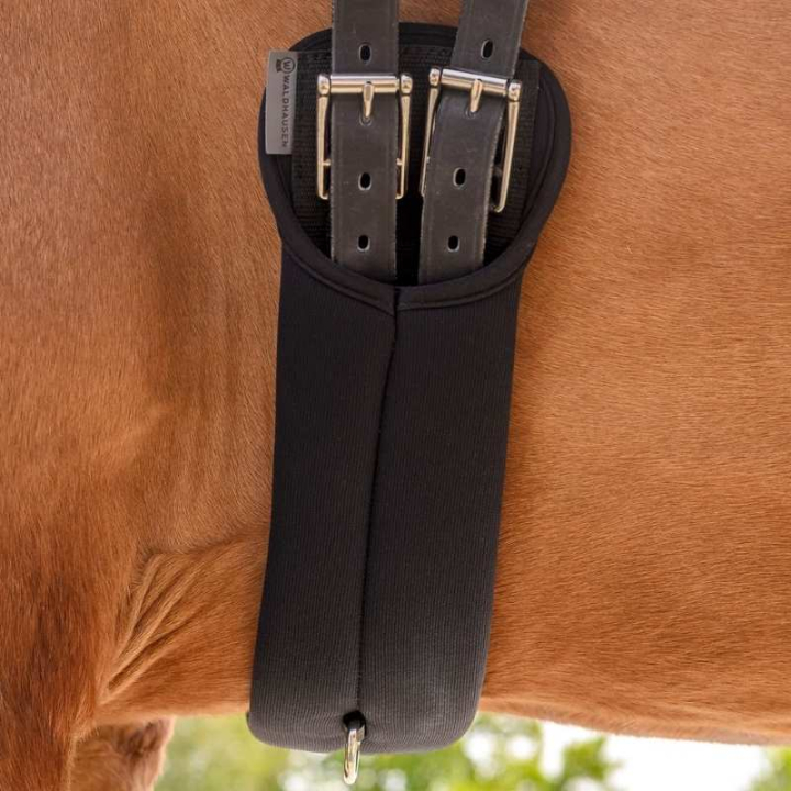 Popręg ujeżdżeniowy Memory Foam Czarny w grupie Sprzęt dla konia / Popręgi / Popręgi ujeżdżeniowe przy Equinest (19021010BA_r)