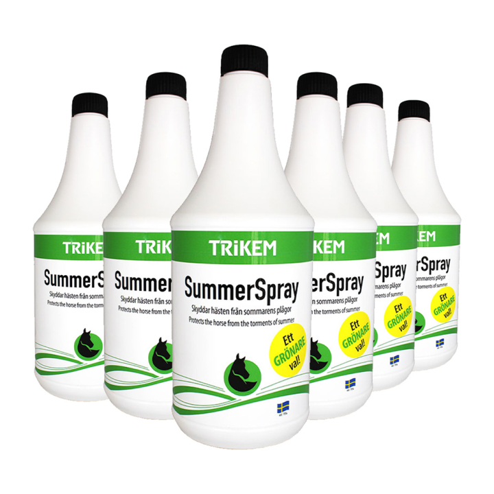 Spray Letni Citronella/Lawenda 1L Zestaw 6 szt. w grupie Osłona przeciw owadom / Preparaty przeciw owadom przy Equinest (1908100-6PACK)