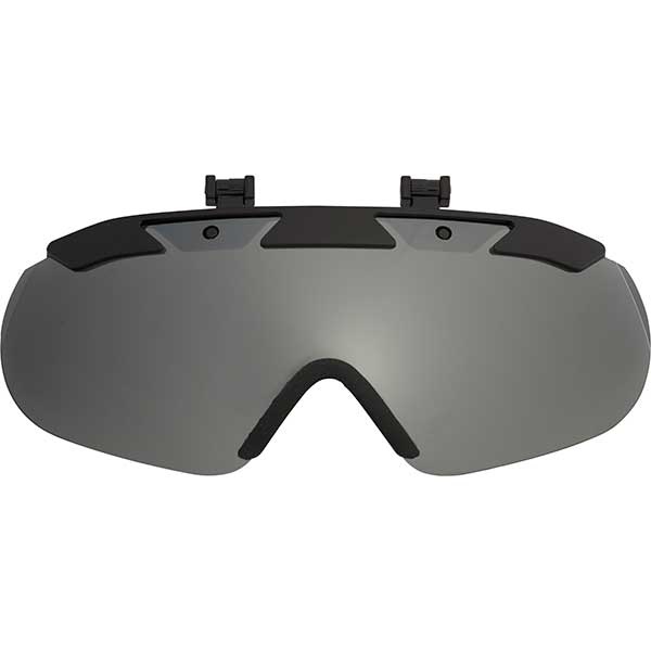 Kask jeździeckie z chromowanymi goglami w grupie Sprzęt jeździecki / Kaski jeździeckie / Akcesoria do kasków jeździeckich przy Equinest (1K60010026CH)