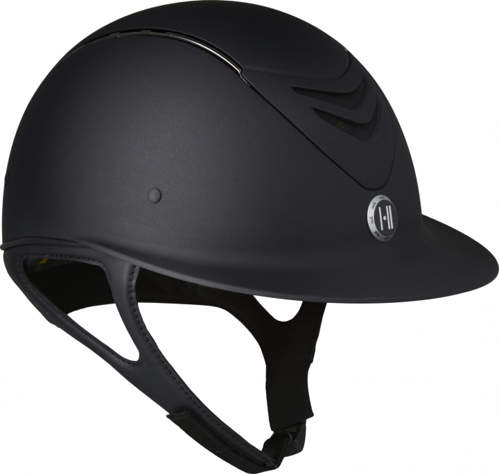 Mips Avance Matt Chrome Black w grupie Sprzęt jeździecki / Kaski jeździeckie / Kaski jeździeckie MIPS przy Equinest (1K75010026Sv_r)