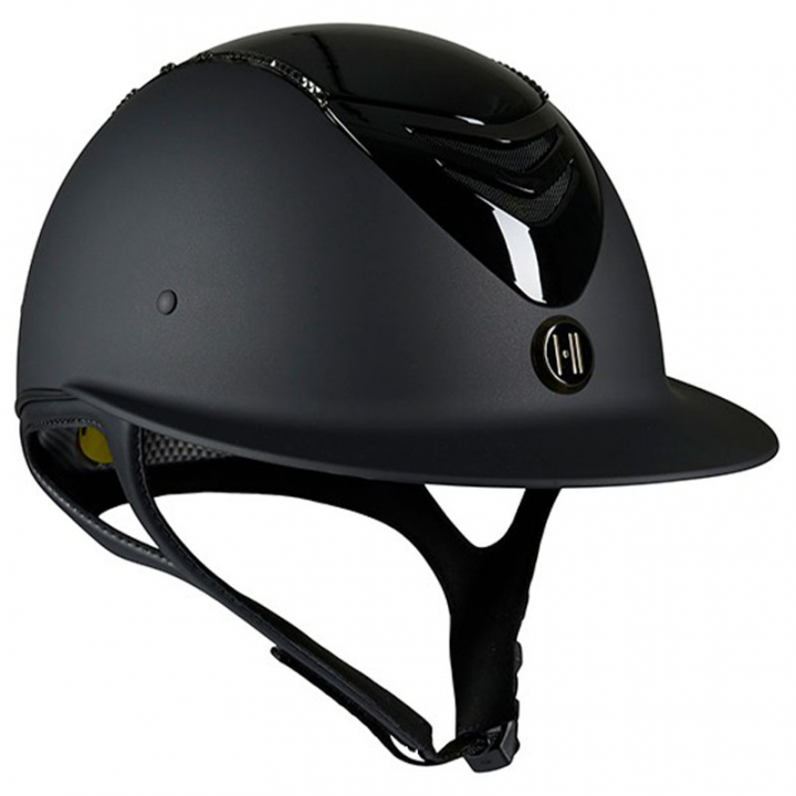 Kask jeździeckie Mips Avance Glossy Top 0Swarovski Czarny w grupie Sprzęt dla jeźdźca / Kaski / Kaski MIPS przy Equinest (1K75040Sv_r)