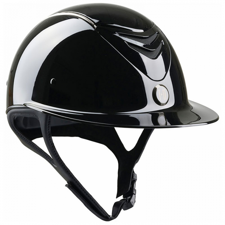 Kask Mips Avance Glossy Chrome Czarny w grupie Sprzęt dla jeźdźca / Kaski przy Equinest (1K75060Sv_r)
