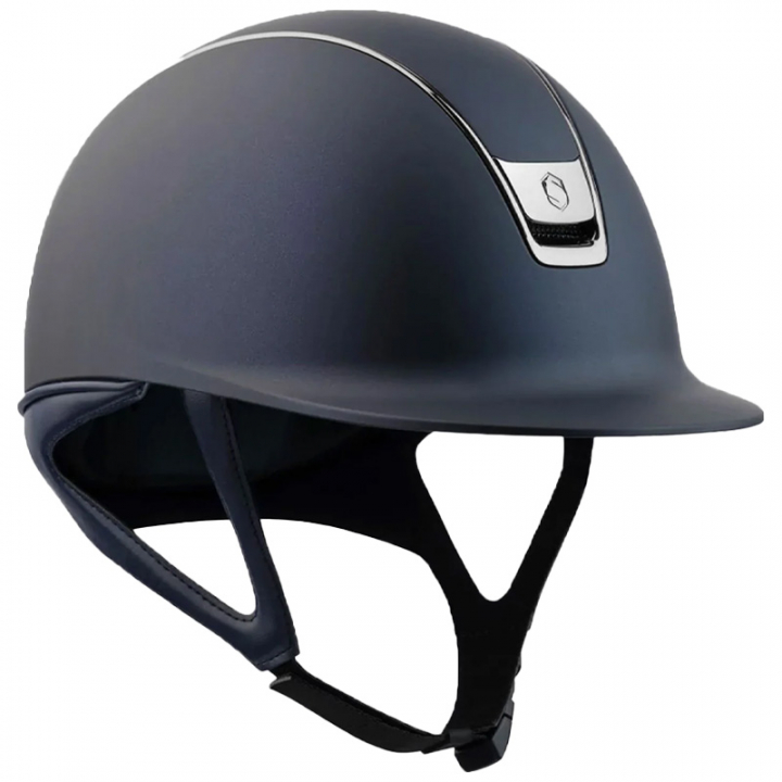 Kask jeździeckie Shadowmatt 2.0 Czarny Chrom Granatowy w grupie Sprzęt jeździecki / Kaski jeździeckie / Standardowe kaski z daszkiem przy Equinest (2.0-33078NA)