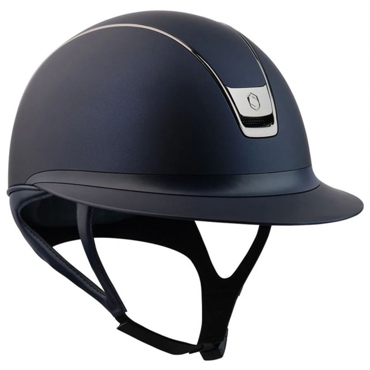 Kask jeździeckie Miss Shield Shadowmatt 2.0 Czarny Chrom Granatowy w grupie Sprzęt jeździecki / Kaski jeździeckie / Szerokie kaski jeździeckie przy Equinest (2.0-44078NA)