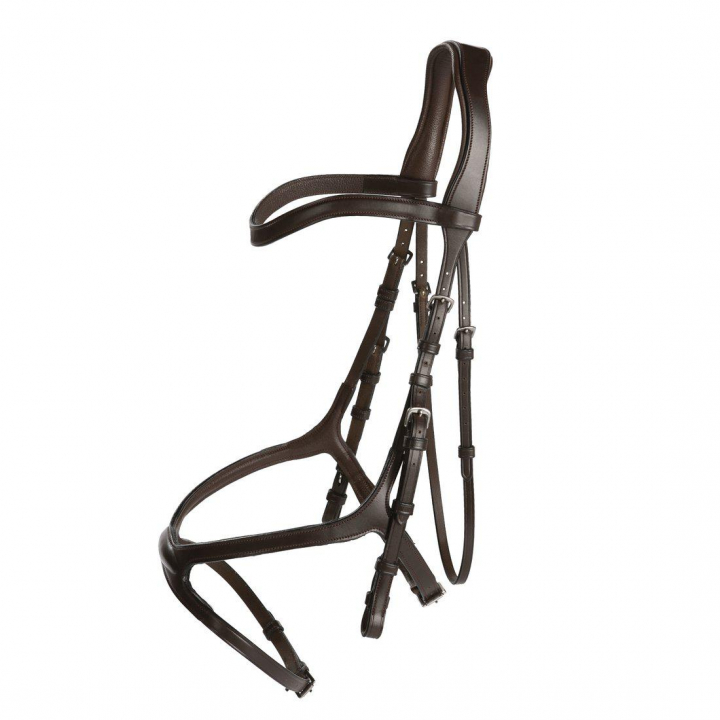 Ogłowie Arthur brązowe w grupie Sprzęt dla konia / Ogłowia i naczółki / Ogłowia przy Equinest (201312Br_r)