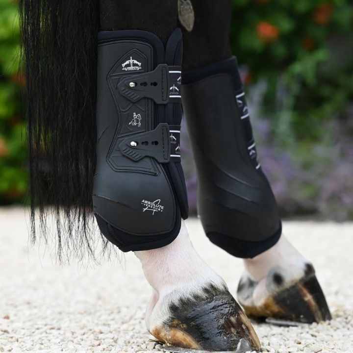 Ochraniacze ujeżdżeniowe Absolute Rear Elastic Czarne w grupie Sprzęt dla konia / Ochrona nóg / Ochraniacze ujeżdżeniowe i treningowe przy Equinest (21020191Sv_r)