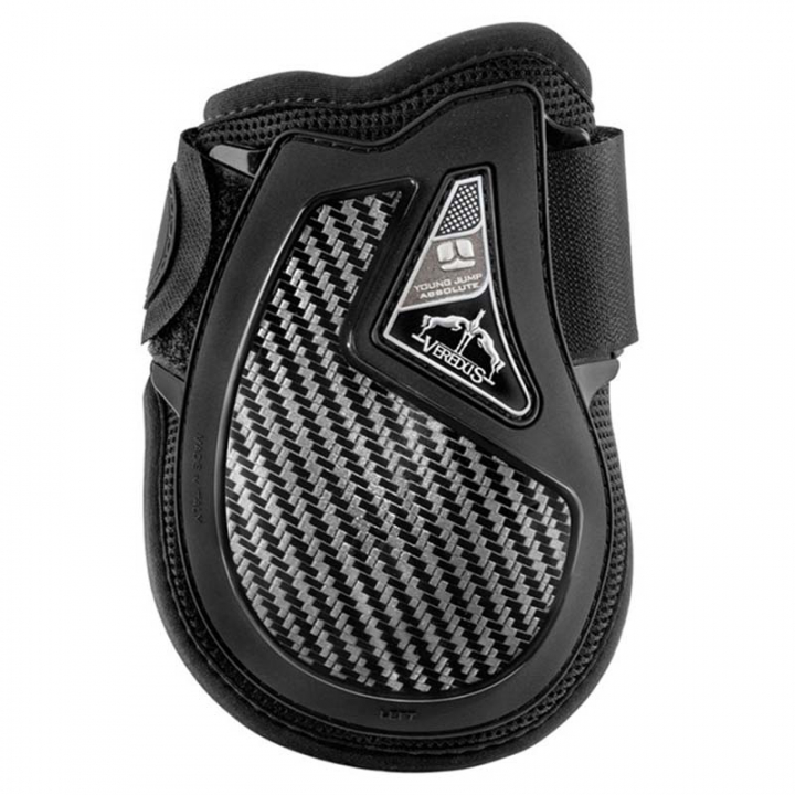 Ochraniacze skokowe tył Young Jump Absolute Carbon Gel Czarne w grupie Sprzęt dla konia / Ochrona nóg / Ochraniacze skokowe tył przy Equinest (21020262BA)