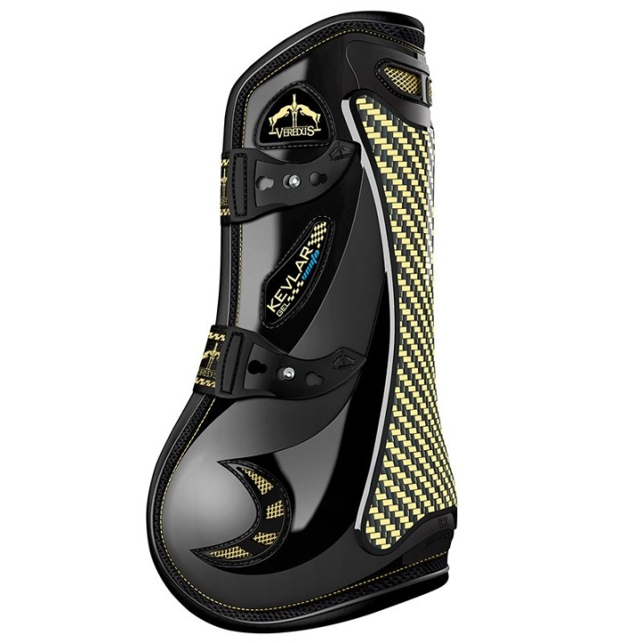 Ochraniacze skokowe Kevlar Front Czarne w grupie Sprzęt dla konia / Ochrona nóg / Ochraniacze skokowe przód przy Equinest (21020450_S_r)