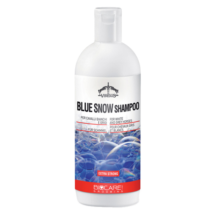 Niebieski szampon Blue Snow 500ml w grupie Pielęgnacja i zdrowie / Pielęgnacja sierści / Szampon i odżywka przy Equinest (2111110605)