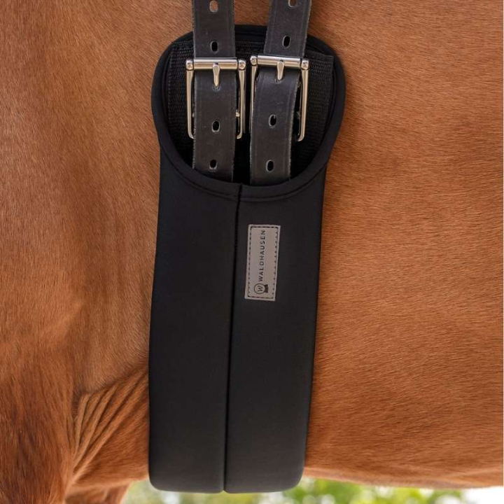 Popręg ujeżdżeniowy Super Soft Czarny w grupie Sprzęt dla konia / Popręgi / Popręgi ujeżdżeniowe przy Equinest (21280104BA_r)