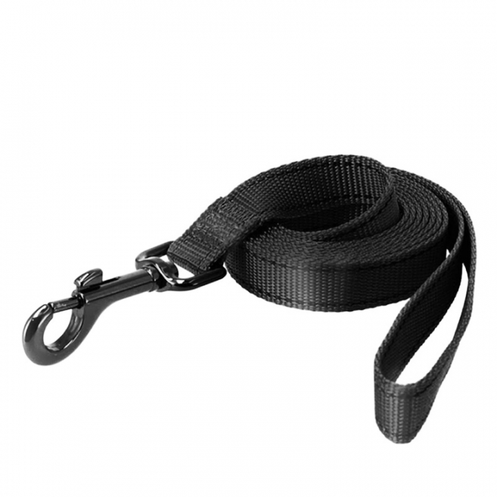 Smycz Iris Nylon Czarna w grupie Pies / Smycze przy Equinest (223116BA)