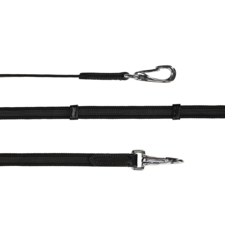Wodze Anti-Slip Fjara Icelandic Czarne w grupie Sprzęt dla konia / Koń islandzki przy Equinest (2265ZW4BA)