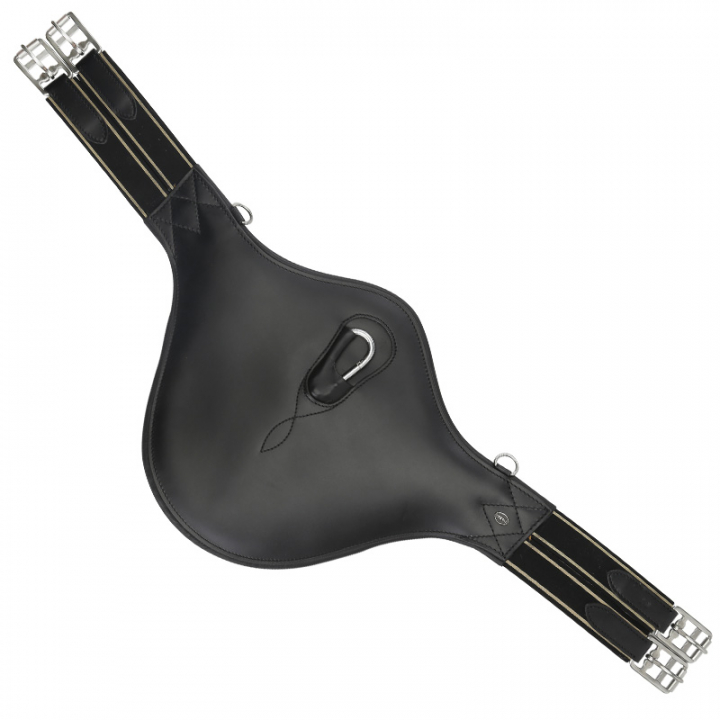 Popręg skokowy z fartuchem Cheval HG Czarny w grupie Sprzęt dla konia / Popręgi / Popręgi skokowe przy Equinest (23619BA)