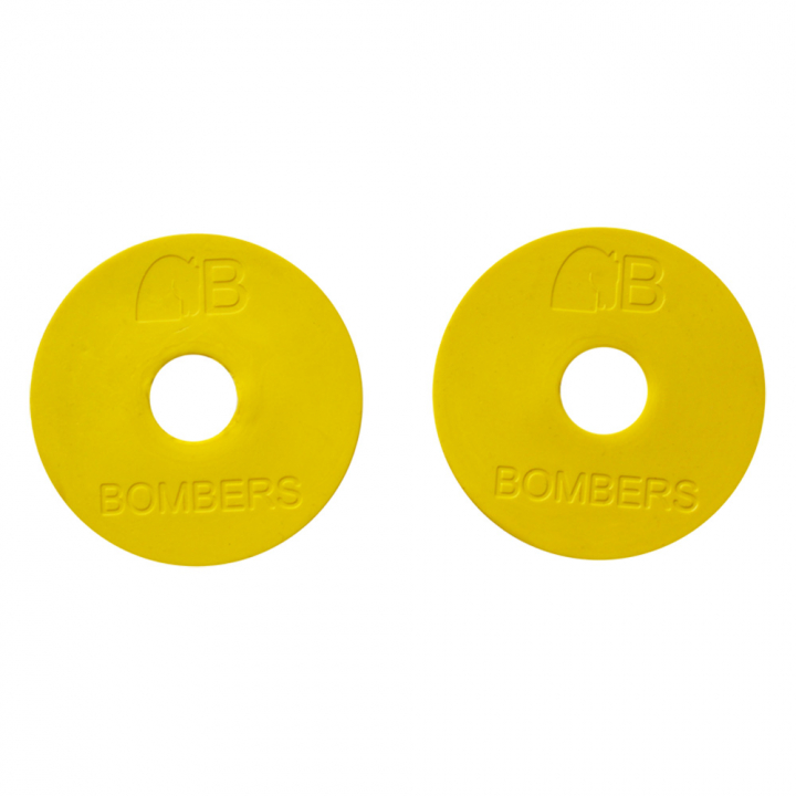 Śliniaki do wędzidła Żółte w grupie Sprzęt dla konia / Wędzidła / Akcesoria do wędzideł przy Equinest (2426302GU)