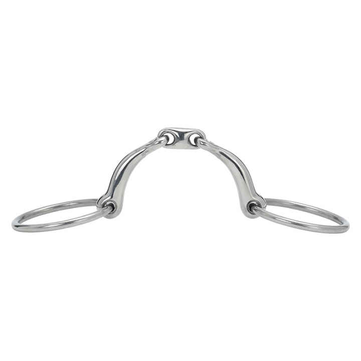 Wędzidło kółkowe podwójnie łamane Curved HD HG w grupie Sprzęt dla konia / Wędzidła / Wędzidła zwykłe przy Equinest (27276SI)