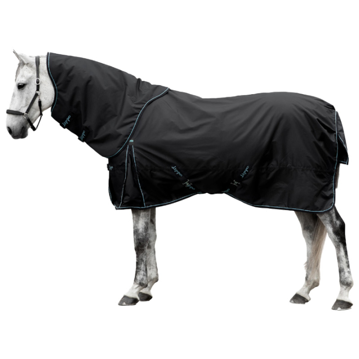 Derka przeciwdeszczowa Supreme 1200D G Czarna w grupie Derki dla koni / Derki padokowe / Derki przeciwdeszczowe przy Equinest (301011Ma_r)