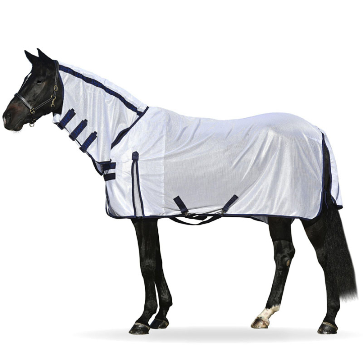 Derka siatkowa Plus Poliester Mesh Biała w grupie Derki dla koni / Derki przeciw owadom i derki siatkowe przy Equinest (301805WH_r)