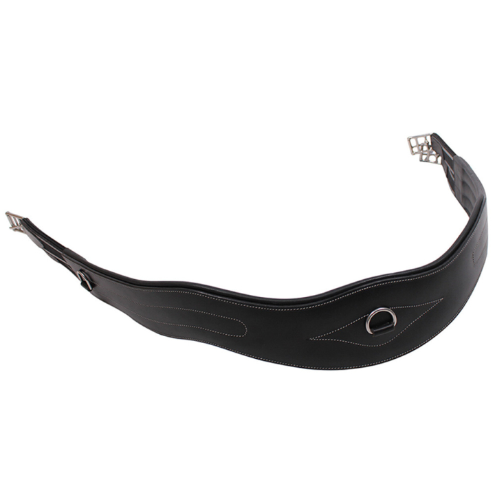 Anatomiczny popręg Luxury Stitching Czarny w grupie Sprzęt dla konia / Popręgi / Popręgi wszechstronne przy Equinest (3021ZW115BA_r)