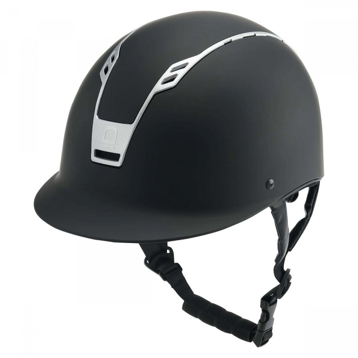 Kask Priority Matte Czarny w grupie Sprzęt dla jeźdźca / Kaski przy Equinest (30810Sv_r)