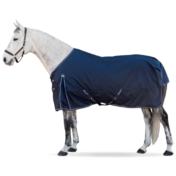 Derka przeciwdeszczowa Basic 600D 0g Granatowa w grupie Derki dla koni / Derki padokowe / Derki przeciwdeszczowe przy Equinest (311875NA_r)