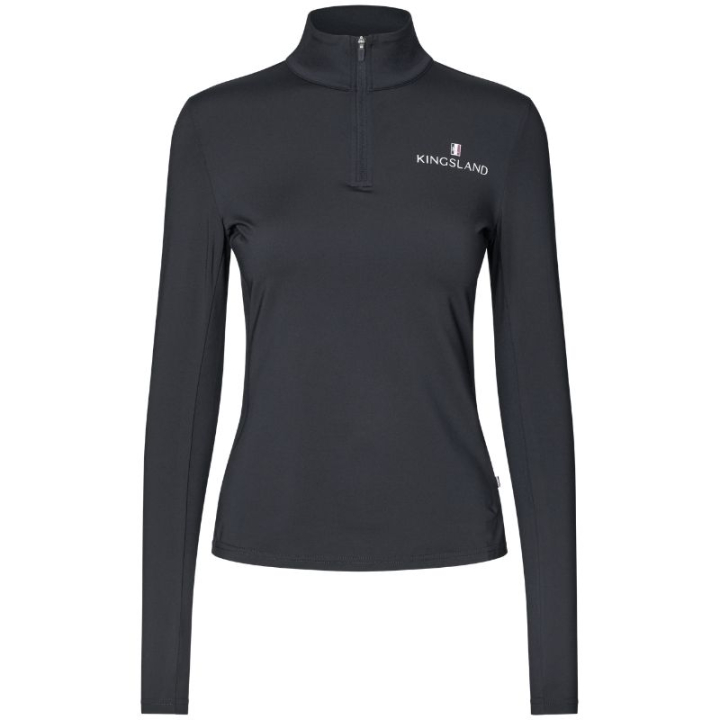 Bluzka jeździecka Classic Training Shirt Granatowa w grupie Odzież jeździecka / Swetry i Bluzy przy Equinest (3147360201011NA_r)