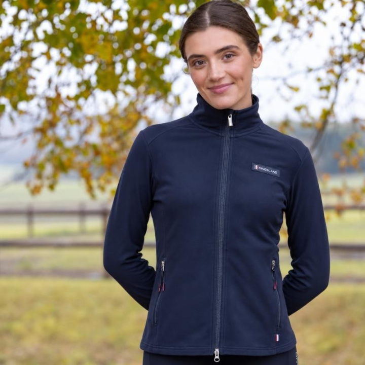 Polar Classic Fleece Granatowy w grupie Odzież jeździecka / Płaszcze i kurtki / Kurtki jeździeckie przy Equinest (3152560201011NA_r)