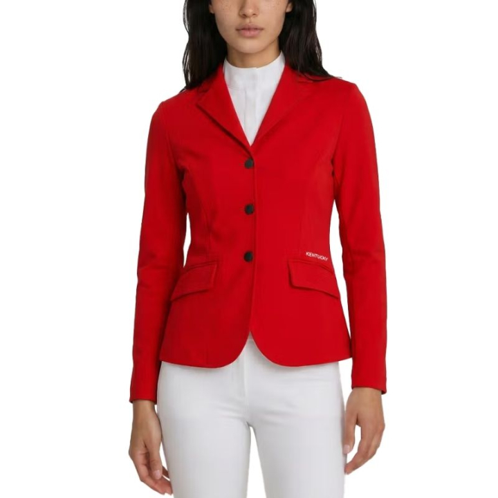 Frak Women Classic Czerwony w grupie Odzież jeździecka / Fraki przy Equinest (320211336RE_r)