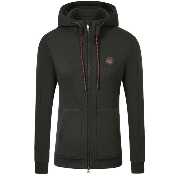 Bluza z kapturem Anniversary Szara w grupie Odzież jeździecka / Swetry i Bluzy przy Equinest (3230006GR_r)