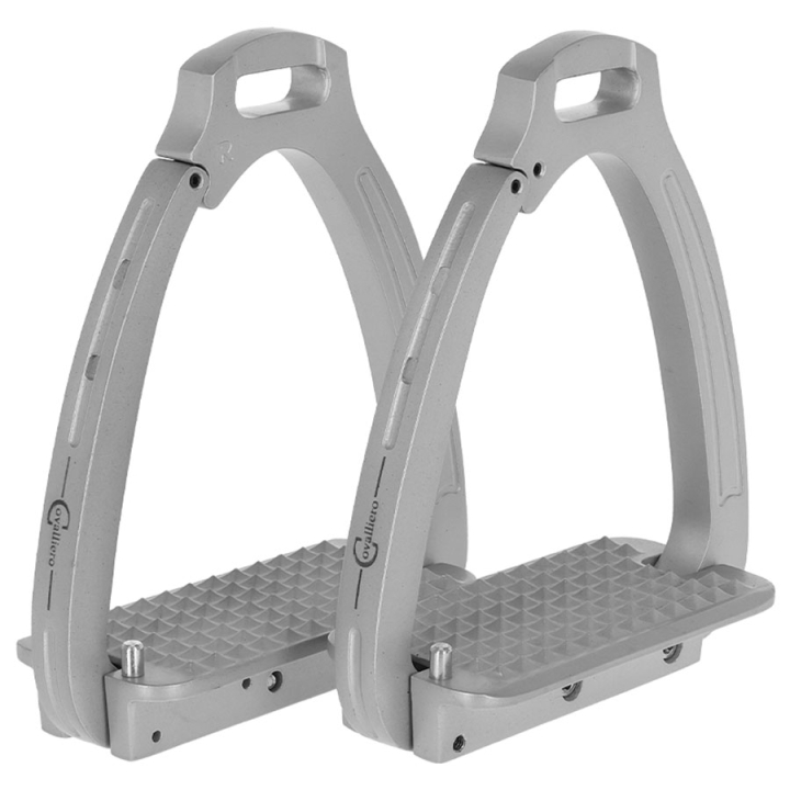 Strzemiona Secure Srebrne w grupie Sprzęt dla konia / Strzemiona przy Equinest (3230415SI)